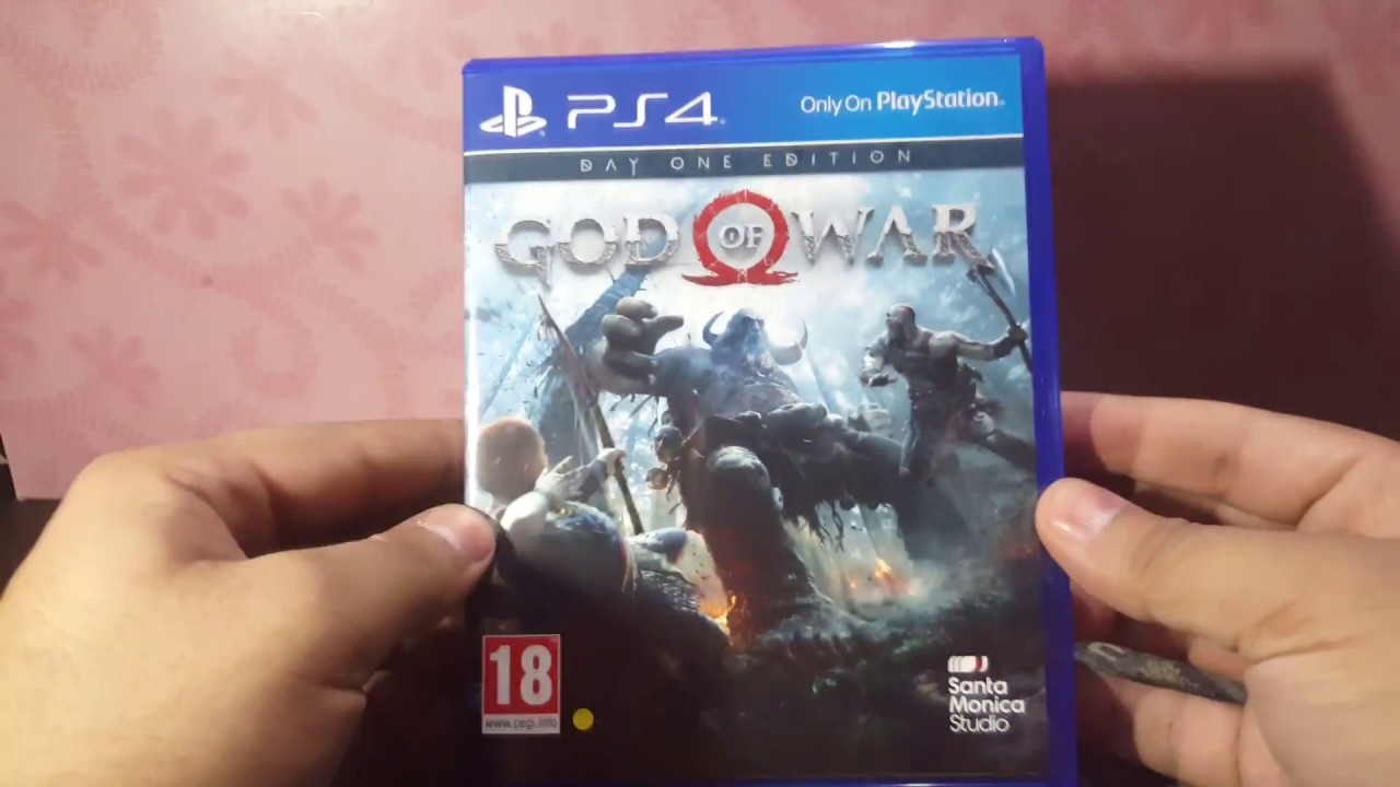 God Of War Unterschied Day One Edition GOD OF WAR 4 PS4 DAY 1 EDITION UNBOXING-Day One Edition - YouTube
