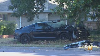 Off-Duty Dallas Police Officer In Serious Condition After Speeding, Crashing Into Tree