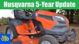 Part 2: Should You Buy a Husqvarna Garden Tractor Mower? 5-Year Update of the GTH52 XLS by Outdoors In Oregon 3,894 views 9 months ago 6 minutes, 48 seconds