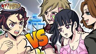 プールでナンパされるカナヲ。炭治郎は助けることができるのか？【キメツ学園×声真似LINE】