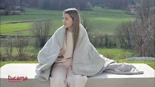 Manta Termorreguladora B-Sensible Naturzinc de Tencel Transpirable 150x220 Color Rosa Pétalo video