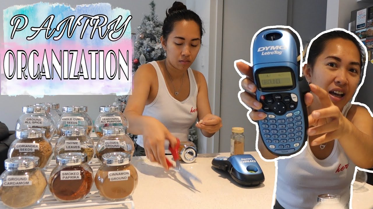 ORGANIZING MY SPICES || EASY PANTRY ORGANIZATION|| PANTRY ORGANIZATION