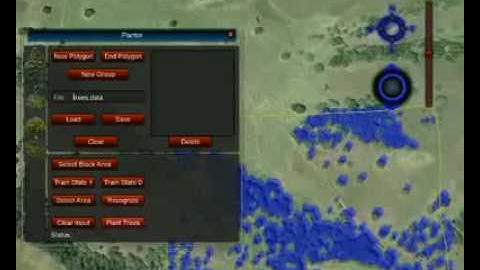 Automatic tree detection in 3D globe