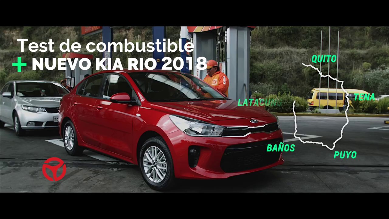 Test de Combustible Kia Rio YouTube