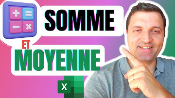 Excel comment faire une somme et moyenne dans Excel : 3 façons + 1 raccourci 😀