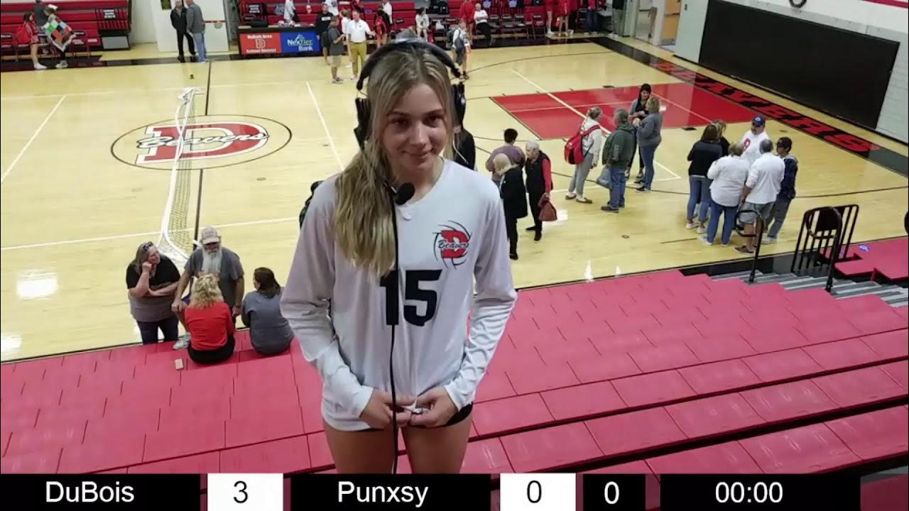 Punxsutawney at DuBois Volleyball 92822 YouTube