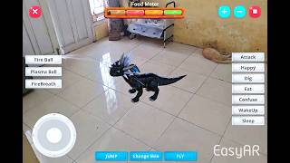Augmented Reality Baby Dragons Games Demo