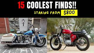 15 Best Classic Motorcycles for Sale: Vintage Offers Starting at $800 up to $9,000!
