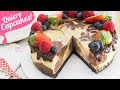 CHEESECAKE MARMOLADO | Chocolate blanco y negro | Quiero Cupcakes!