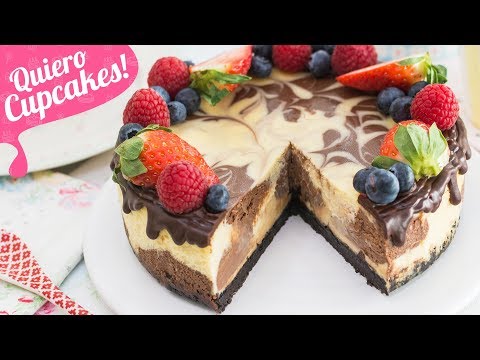 Video: Cuajada Con Chocolate Blanco Y Negro