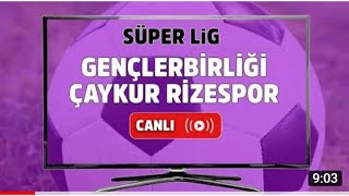 Çaykur Rizespor - Genclerbirliği Canli Yayin Izle Maç Özeti İlk Yarı Özeti 2021 Tüm Goller 2021