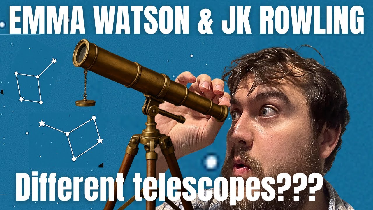 Emma Watson and JK Rowling: Same Values, Different Telescopes?