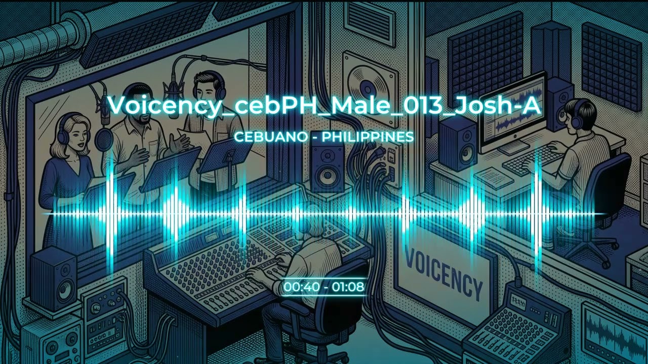 Cebuano Male Voice - Voicency_cebPH_Male_013_Josh-A