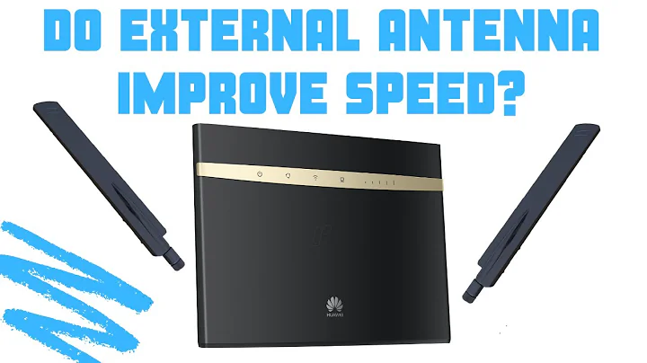 Do external antennas improve internet speeds? Huawei B525 Optus Network Wireless 4G Broadband