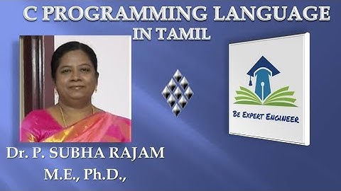 Fibonacci series using recursion in c in tamil || Subarajam || Lecture 54, May 24, 2020.