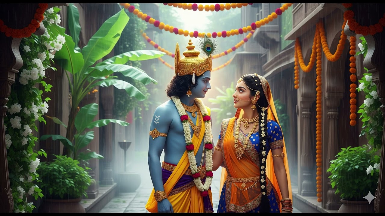 बरसाने की गलियों में, सावन सा एहसास,