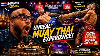 🔥 POV MUAY THAI EXPERIENCE IN BANGKOK 🇹🇭🥊 | Filmed with Meta Glasses at Rajadamnern Stadium 🔥