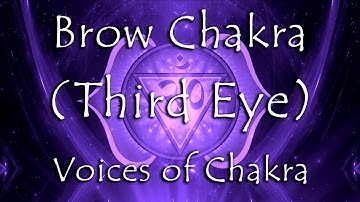 The Voices of Chakra BROW CHAKRA (Third Eye) Activation/Stimulation/Tuning/Balancing/Healing
