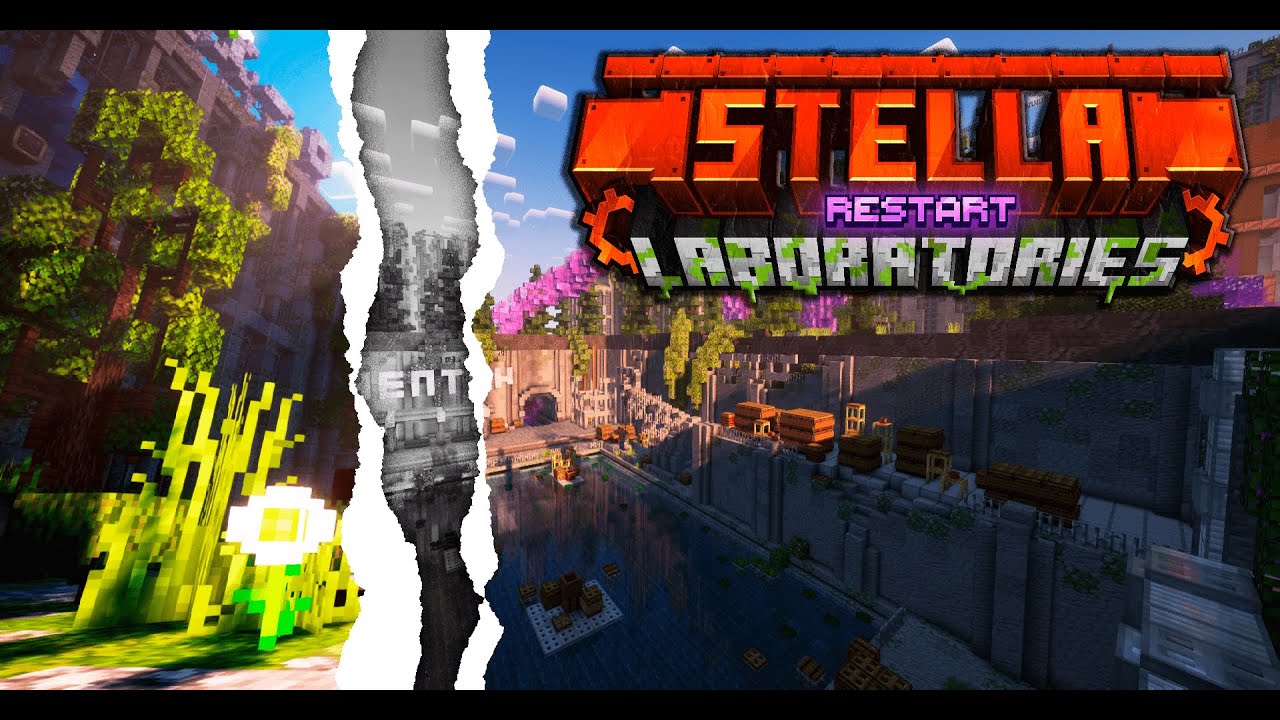 Stella Laboratory: Restart - Трейлер карты Minecarft.
