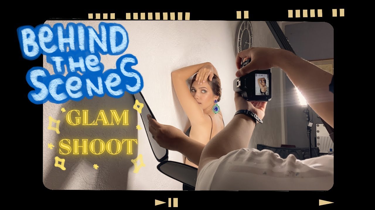 VLOG • Shooting Glam Looks for Portfolio | Joanna Day 🌞