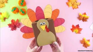 How to Make a 'Thankful Turkey' Box