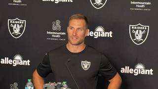 Raiders training camp day one: Kirk Cousins takes first-team reps in Henderson