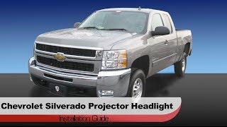 Spyder Auto Installation: 2007-13 Chevrolet Silverado Projector Headlights