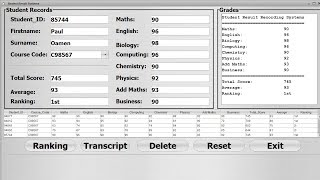 How to Create Student Result Recording Systems in Java NetBeans -   Tutorial 3 of 3