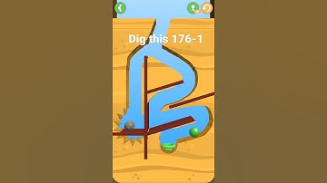 dig this! (Dig it ) 176-1 | tres amigos | Dig this level 176 episode 1 solution gameplay walkthrough