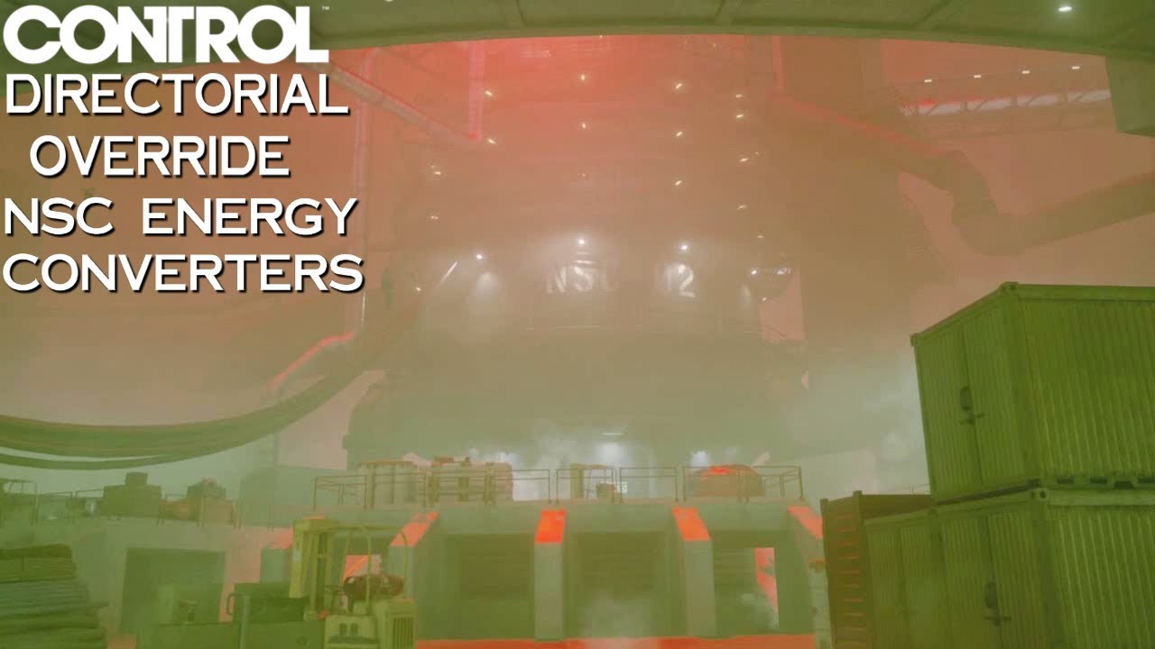 Control Playthrough (Part 3) Directorial Override & Fix the NSC Energy