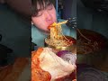 Woke up hungry in the middle of the night and ordered kiln-roasted chicken and SPICY noodles