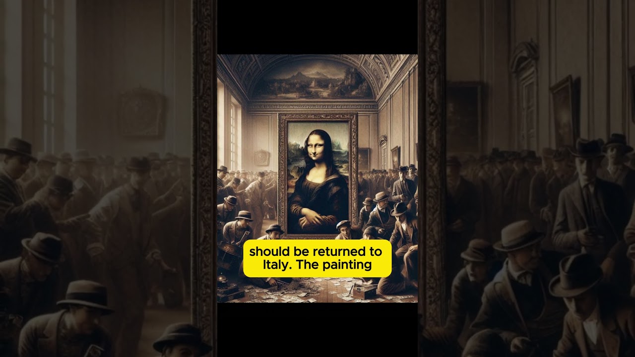 the great mona lisa heist | the stolen masterpiece #heist #mona lisa #cooftingdom