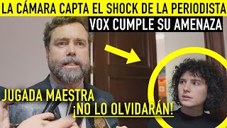 CAZAN DESPREVENIDO A ESPINOSA VOX EN UN PASILLO Y LA QUE SUELTA SIN FILTROS ECHA A TEMBLAR A MUCHOS