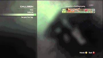 Call of Duty: Modern Warfare 3 - How to get Buttons in your Clan Tag