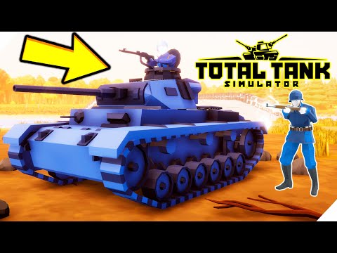 Я немецкий КОМАНДИР! # 1 - Total Tank Simulator. Тотал Танк Симулятор