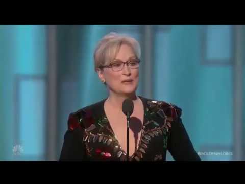 Video: Meryl Streep Susținut De Colegi După Discursul împotriva Lui Trump