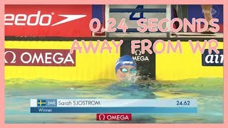 JUST 0.24 SECONDS AWAY FROM WR - Swimming World Cup 2017 (race video)