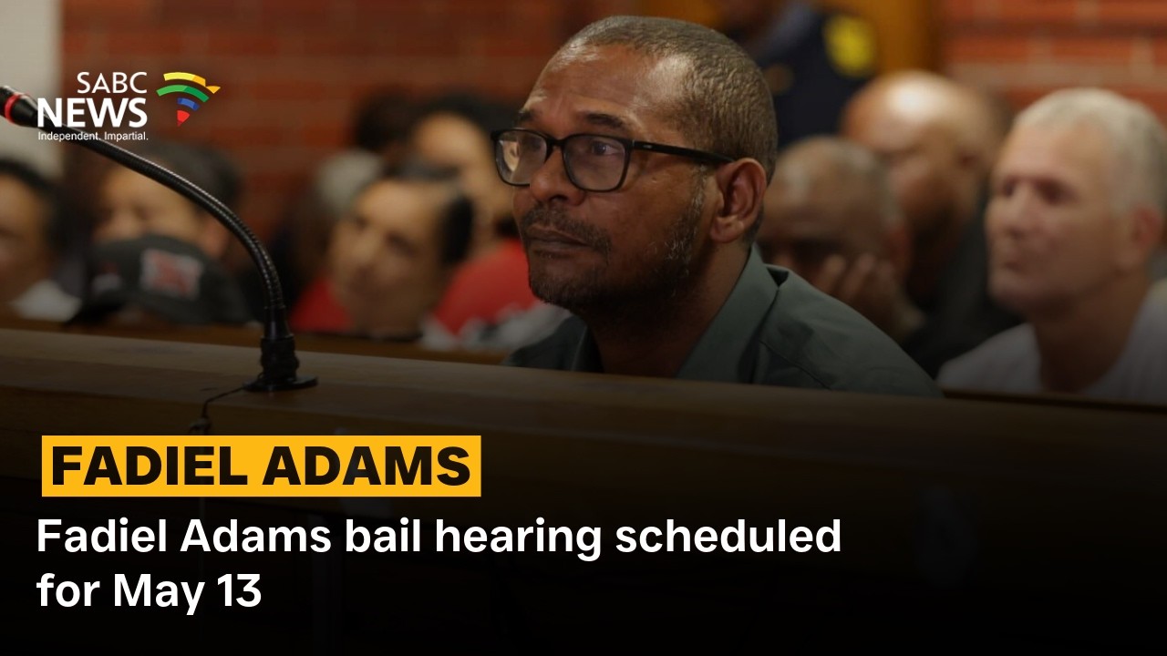 Fadiel Adams bail hearing scheduled for May 13 - YouTube