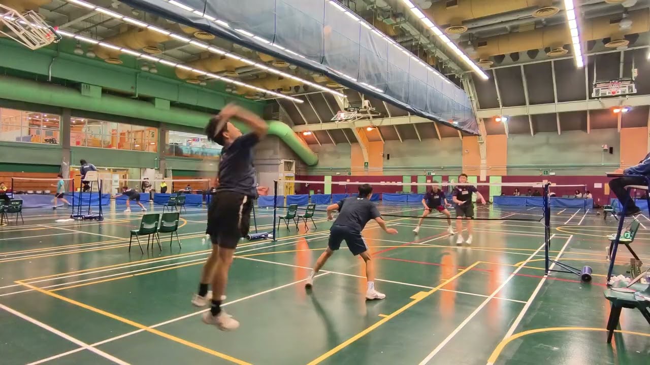 2026全港羽毛球雙打聯賽男團 - 震昇vs南華 -  張健和/鄭朗 vs 羅浚僑/李鍵恒