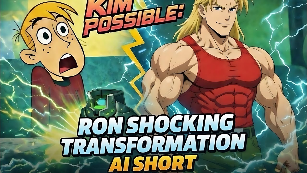 Kim Possible: Ron Stoppable’s SHOCKING Transformation | AI Short Film