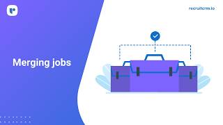 How to merge duplicate jobs in Recruit CRM