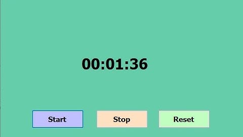 How do you create a stopwatch in Visual Basic.net?