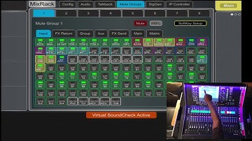 Allen & Heath dLive Training - Mute Groups