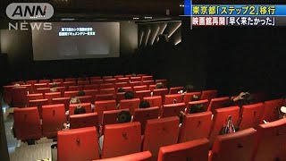 東京「ステップ2」　待ちわびた映画館再開に行列(20/06/01)