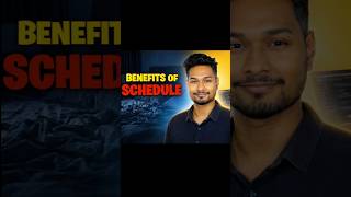 📅 Benefits of Schedule!! #livwith_ayush