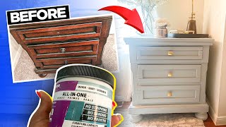 USING BEYOND PAINT-DIY NIGHT STAND- DECORATE