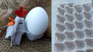 diy egg cartoon craft/funny crafts for kids/ #eggtraycraftideas #eggtrayreuseideas #bestoutofwaste