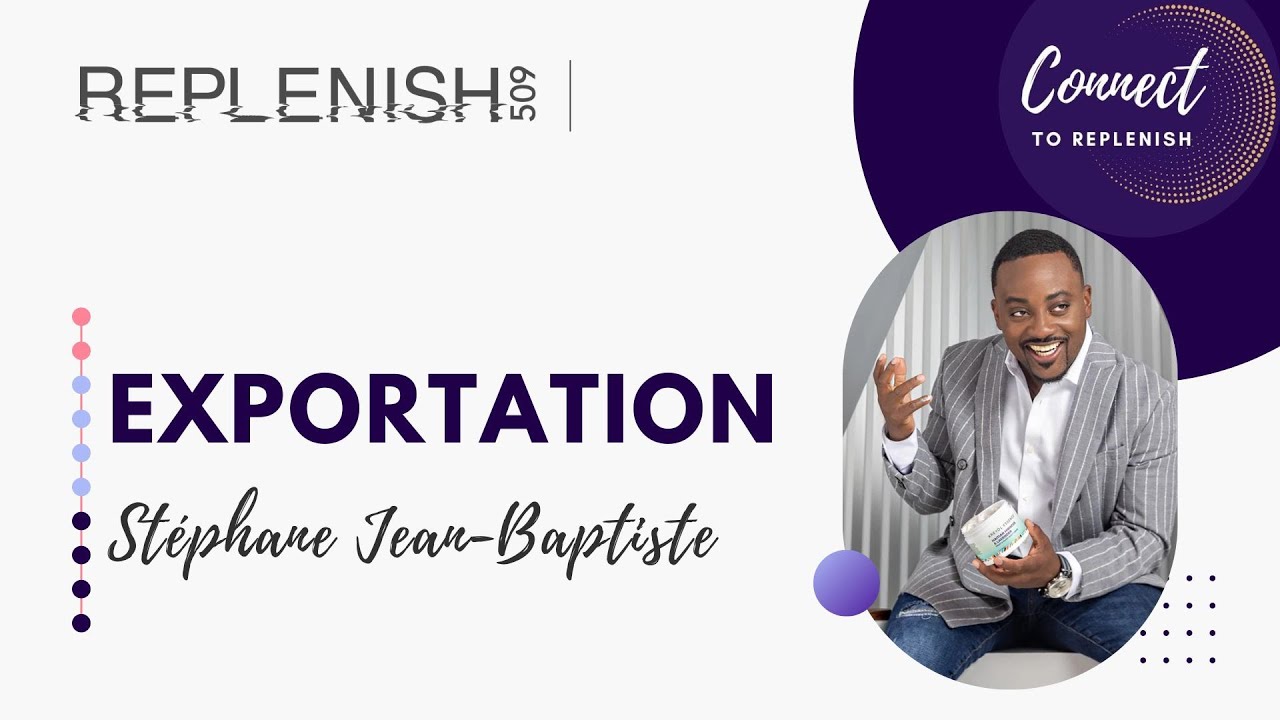 Exportation Stéphane JeanBaptiste YouTube