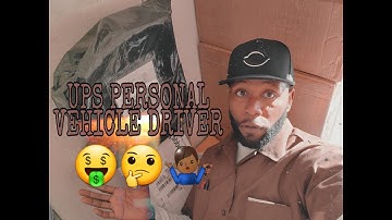 What is Like to be a Personal Vehicle Driver(PVD) for UPS?