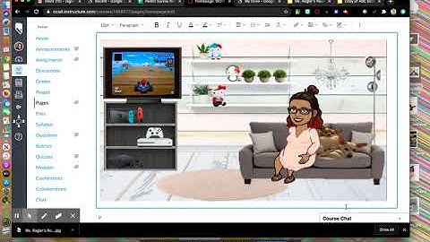 Putting your Bitmoji Classroom into Canvas